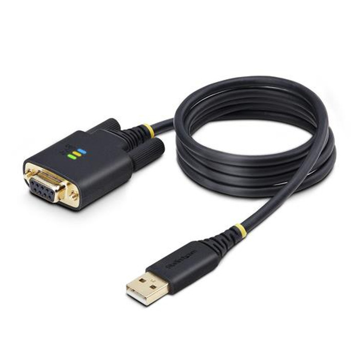 StarTech.com  câble Série Noir 1 m USB Type-A DB-9 - 1P3FFCNB-USB-SERIAL