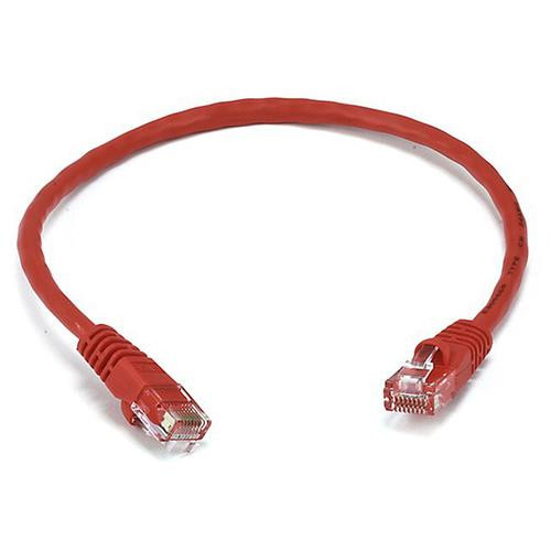 Monoprice  câble de réseau Rouge 0,35 m Cat6 U/UTP (UTP) - 2290