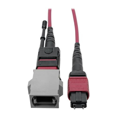 Tripp Lite  câble InfiniBand et à fibres optiques 0,2 m MTP OFNP Magenta - N846-08N-A2B