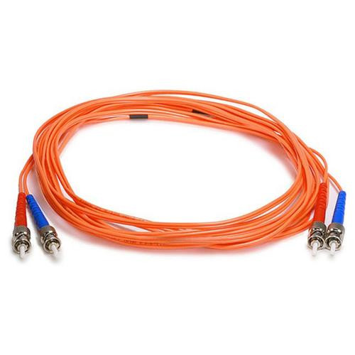 Monoprice  câble InfiniBand et à fibres optiques 2 m 2x ST OFNR Orange - 2602