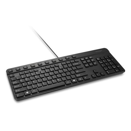 Kensington  clavier maison/bureau USB QWERTY Anglais américain Noir - K55113US