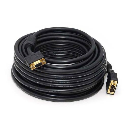 Monoprice VGA/VGA, M/F, 15.24 m câble VGA 15,24 m VGA (D-Sub) Noir - 3619