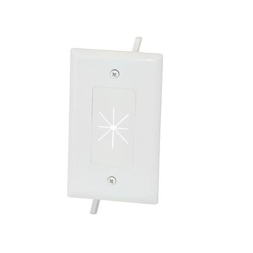 Monoprice  Plaque de commutation et obturateur Blanc - 12584