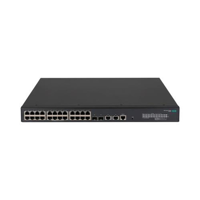 HPE FlexNetwork 5140 24G POE+2SFP+2XGT EI Géré L3 Gigabit Ethernet (10/100/1000) Connexion Ethernet, supportant l'alimentation via ce port (PoE) 1U - JL823A#ABA