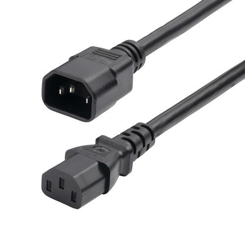 StarTech.com  câble électrique Noir 1,8 m Coupleur C14 Coupleur C13 - 8714-6600-POWER-CORD