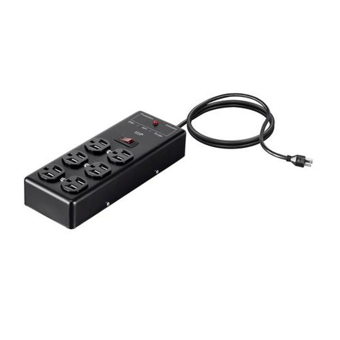 Monoprice  protection surtension Noir 6 sortie(s) CA 120 V 1,8 m - 35100