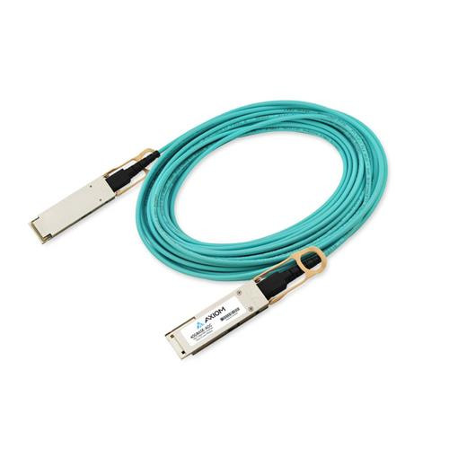 Axiom  câble InfiniBand et à fibres optiques 5 m QSFP+ AOC Turquoise - CBL-405-AX