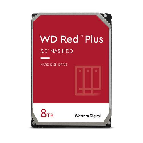 Western Digital Red Plus disque dur 8 To 5640 tr/min 256 Mo 3.5" Série ATA III - WD80EFPX