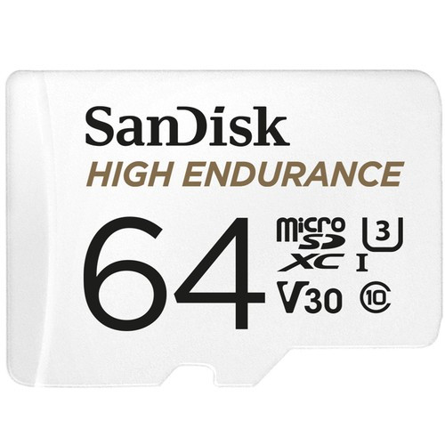 SanDisk High Endurance 64 Go MicroSDXC UHS-I Classe 10 - SDSQQNR-064G-GN6IA