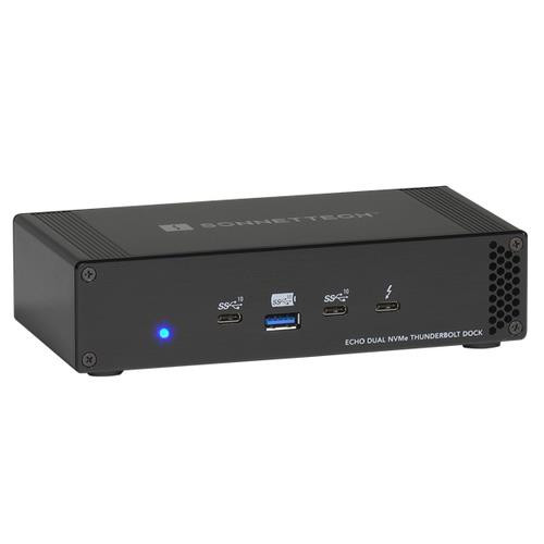 Sonnet Echo Dual NVMe Thunderbolt Dock Avec fil Noir - ECHO-DK2M2-TB