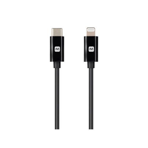 Monoprice  câble de téléphone portable Noir 0,91 m USB C Lightning - 38379