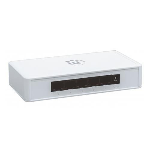 Manhattan  commutateur réseau Non-géré L2 Gigabit Ethernet (10/100/1000) Blanc - 560696