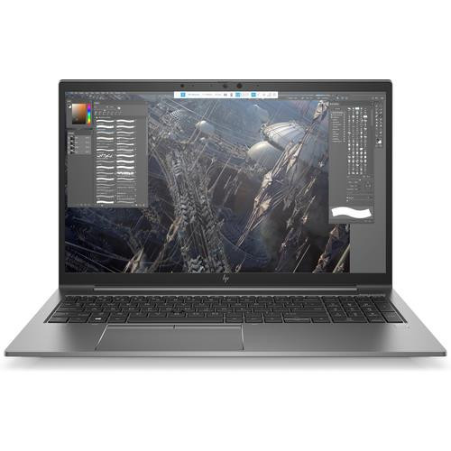 HP ZBook G7 Intel® Core™ i7 i7-10850H Station de travail mobile 39,6 cm (15.6") Full HD 32 Go DDR4-SDRAM 256 Go SSD NVIDIA Quadro T1000 Wi-Fi 6 (802.11ax) Windows 10 Pro Argent - 2R0V6UP