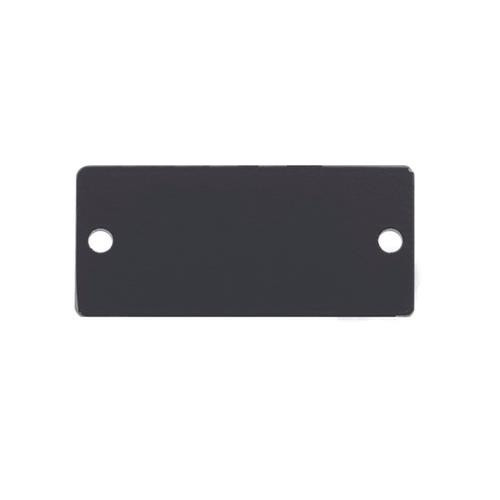 Kramer Electronics  Plaque de commutation et obturateur Noir - W-BLANK(B)