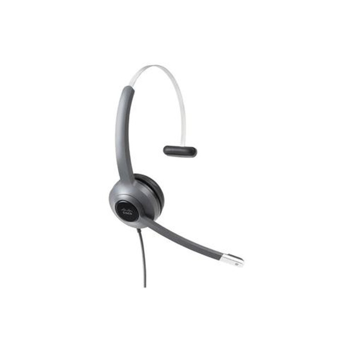 Cisco 521 Casque Avec fil Arceau Bureau/Centre d'appels USB Type-C Noir, Gris - CP-HS-W-521-USBC