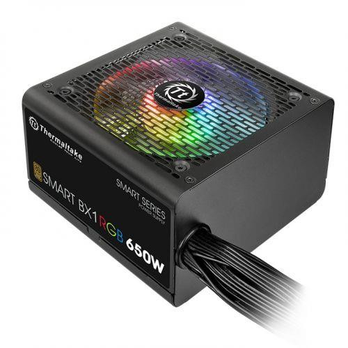 Thermaltake Smart BX1 RGB unité d'alimentation d'énergie 650 W 24-pin ATX ATX Noir - PS-SPR-0650NHFABU-1