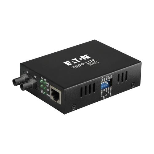 Tripp Lite  convertisseur de support réseau 100 Mbit/s 1310 nm Multimode Noir - N784-001-ST