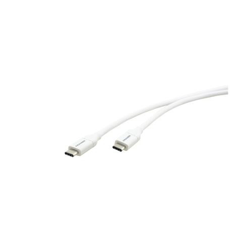Kramer Electronics C-USB31 câble USB USB 3.2 Gen 1 (3.1 Gen 1) 0,9 m USB C Blanc - C-USB31/CC-3