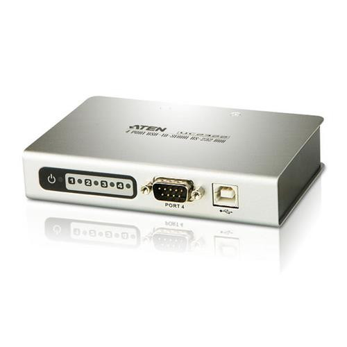 ATEN Hub USB à RS-232 4 ports - UC2324-AT