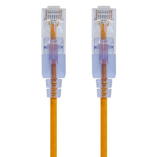 Monoprice SlimRun câble de réseau Jaune 0,9 m Cat6a U/UTP (UTP) - 16322