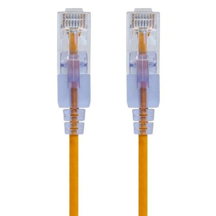 Monoprice SlimRun câble de réseau Jaune 0,9 m Cat6a U/UTP (UTP) - 16322