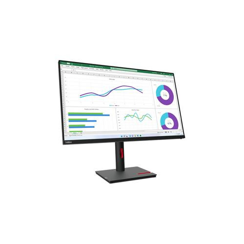 Lenovo ThinkVision T32h-30 écran plat de PC 80 cm (31.5") 2560 x 1440 pixels Quad HD LED Noir - 63D3ZAR1US