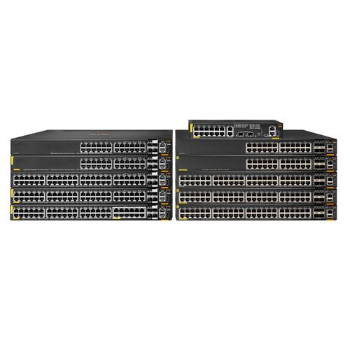 HPE Aruba Networking 6200F 12G Class4 PoE 2G/2SFP+ 139W Géré L3 Gigabit Ethernet (10/100/1000) Connexion Ethernet, supportant l'alimentation via ce port (PoE) 1U - R8Q72A#ABA