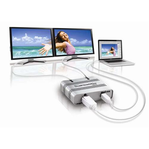 Matrox DualHead2Go Digital ME DisplayPort 2x DVI-D - D2G-DP2D-MIF