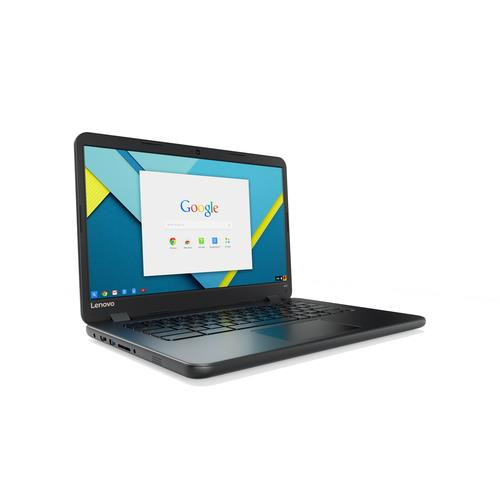 Lenovo N42 Intel® Celeron® N3060 Chromebook 35,6 cm (14") HD 4 Go LPDDR3-SDRAM 32 Go eMMC Wi-Fi 5 (802.11ac) ChromeOS Noir - 80US0002US