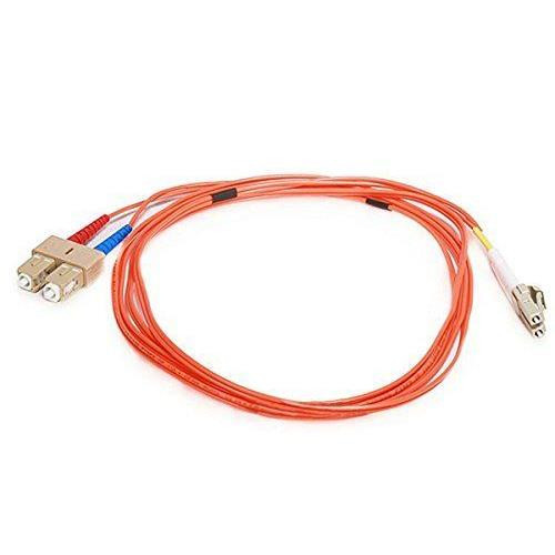 Monoprice  câble InfiniBand et à fibres optiques 2 m 2x LC 2x SC OFNR Orange - 2627