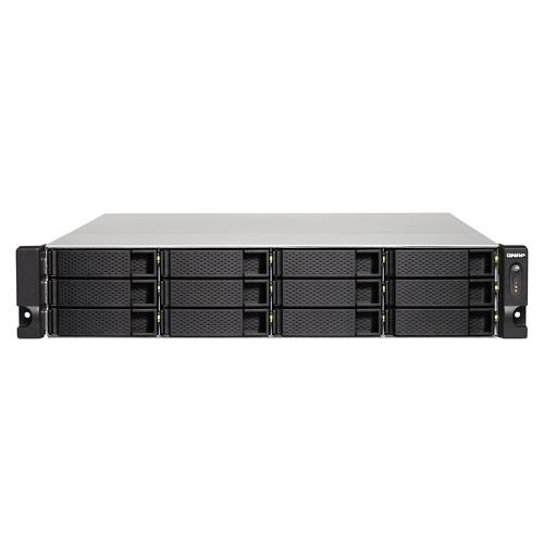 QNAP TS-1253BU-RP NAS Rack (2 U) Intel® Celeron® J3455 8 Go DDR3L 0 To QNAP Turbo System Noir - TS-1253BU-RP-8G-US