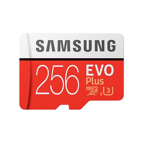 Samsung EVO Plus 256 Go MicroSDXC UHS-I Classe 10 - MB-MC256HA/CA