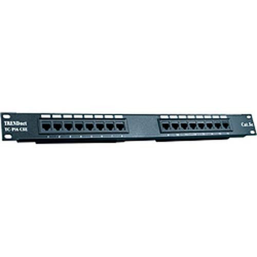 Trendnet 16-port Cat5/5e Unshielded Patch Panel - TC-P16C5E