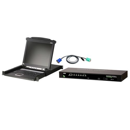 ATEN  commutateur écran, clavier et souris Noir - CLCS1308MUKIT