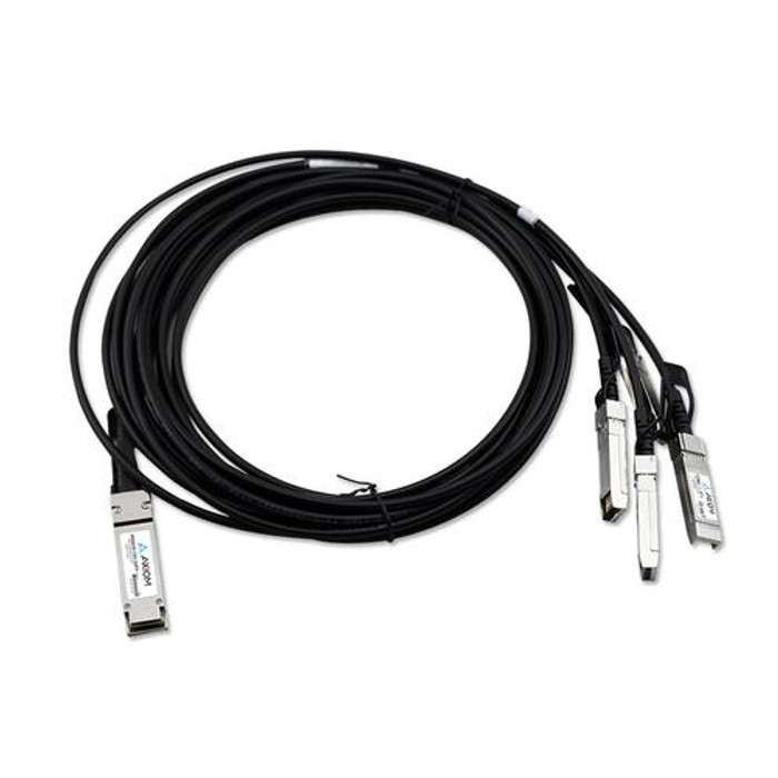 Axiom  câble InfiniBand et à fibres optiques 7 m QSFP+ 4x SFP+ Noir - 470-AAWU-AX
