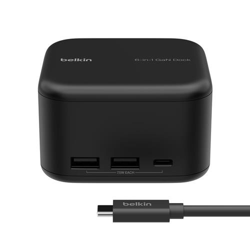 Belkin Connect Avec fil USB 3.2 Gen 1 (3.1 Gen 1) Type-C Noir - INC018TTBK