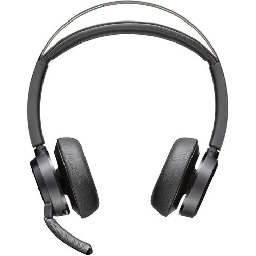 POLY Micro-casque Voyager Focus 2 UC + câble USB-A vers USB-C + base de chargement - 7S4L6AA