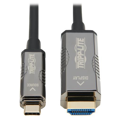Tripp Lite  câble vidéo et adaptateur USB Type-C HDMI Noir - U444F3-30M-H4K6
