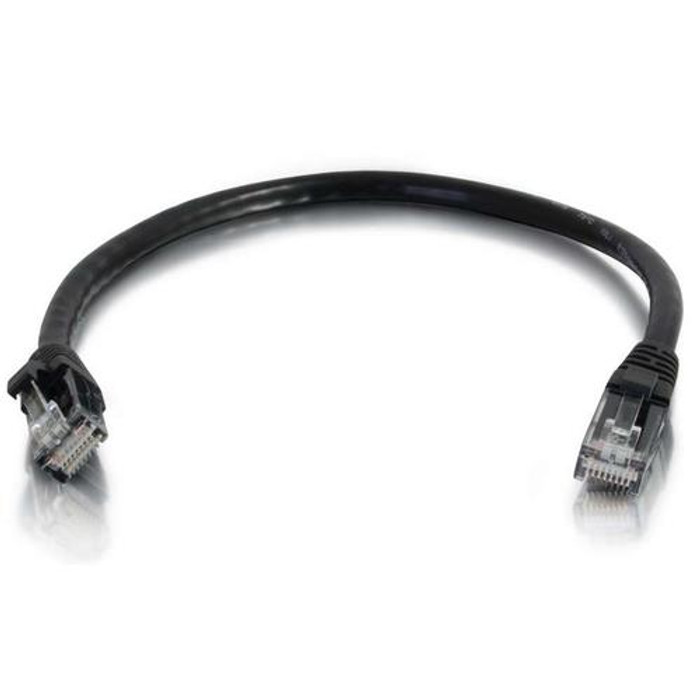 C2G 8ft. Cat6a RJ-45 câble de réseau Noir 2,43 m U/UTP (UTP) - 00730