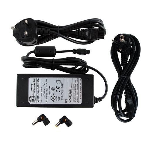 BTI  adaptateur de puissance & onduleur Intérieure 90 W Noir - AC-U90EU-AR