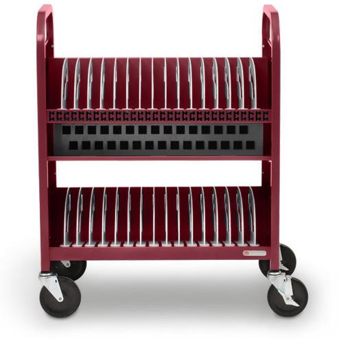 Bretford CUBE Transport Cart Classe mobile de charge et de gestion Rouge - TVCT30AC-90DMA