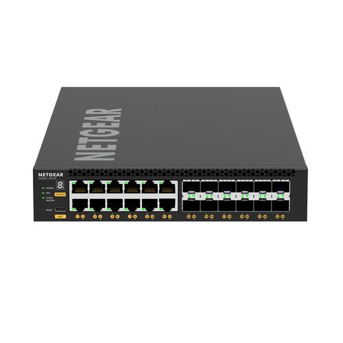 NETGEAR M4350-12X12F Géré L3 10G Ethernet (100/1000/10000) 1U Noir - XSM4324-100NES