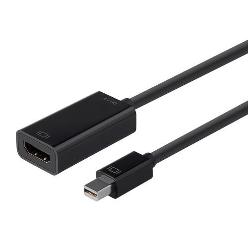 Monoprice  câble vidéo et adaptateur Mini DisplayPort HDMI Type A (Standard) Noir - 12795