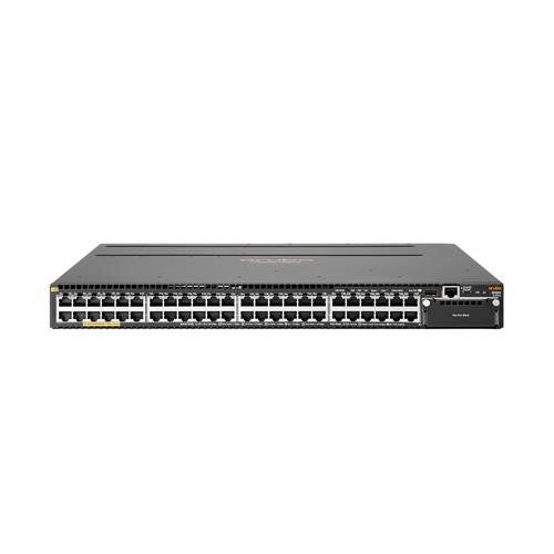 HPE Aruba Networking Aruba 3810M 48G PoE+ 1-slot Géré L3 Gigabit Ethernet (10/100/1000) Connexion Ethernet, supportant l'alimentation via ce port (PoE) 1U Noir - JL074A
