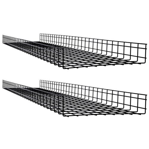 Tripp Lite  chemin de câble Support de câble droit Noir - SRWB18410X2STR