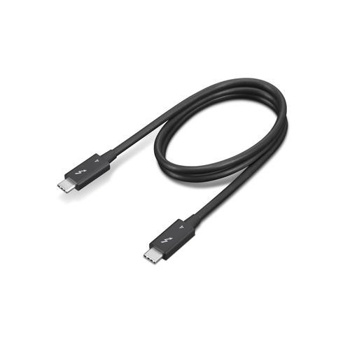 Lenovo  Câble Thunderbolt 0,7 m 40 Gbit/s Noir - 4X91K16968