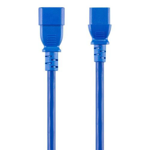 Monoprice  câble électrique Bleu 0,9 m Coupleur C14 IEC C13 - 40111