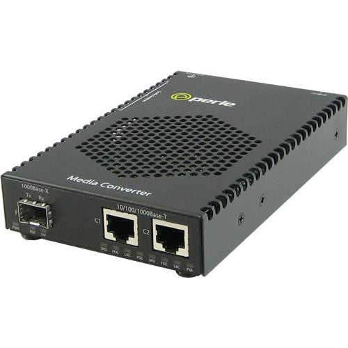 Perle S-1110DP-SFP convertisseur de support réseau 1000 Mbit/s - 05082004