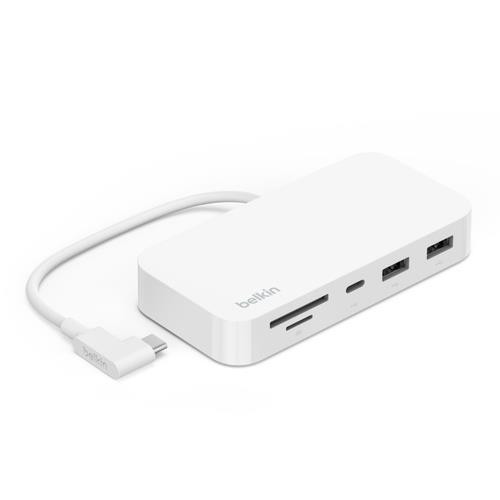 Belkin  station d'accueil USB 3.2 Gen 1 (3.1 Gen 1) Type-C Blanc - INC011TTWH