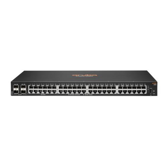 HPE Aruba Networking Aruba 6000 48G 4SFP Géré L3 Gigabit Ethernet (10/100/1000) 1U - R8N86A#ABA